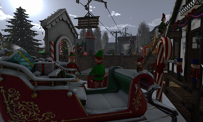 Harmony Hills Santa Village 2025