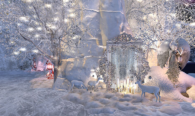 Blue Finch's Frosty Hollow