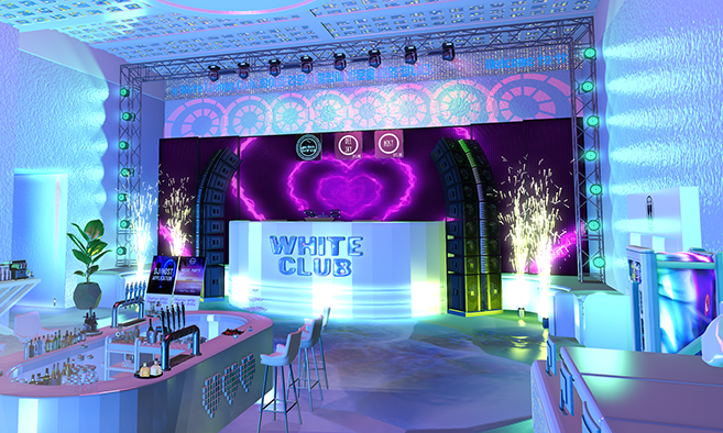 White Lounge Club at Korea City