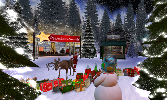 Christmas Market at Dark Forest